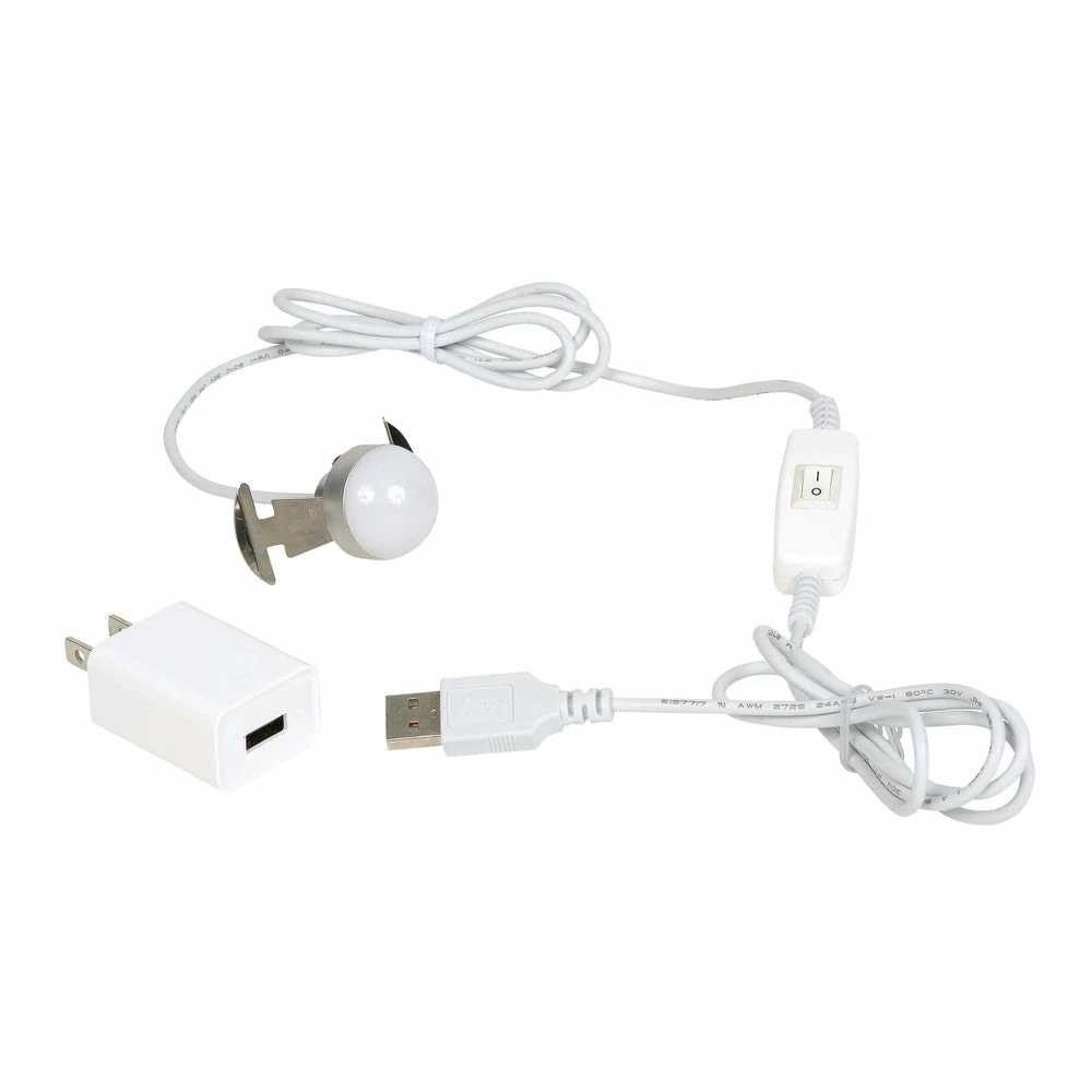 Best Sale 😉 Department 56 Accessories USB LED Single Light Cord ✨ 3 Department 56 Accessories USB LED Single Light Cord