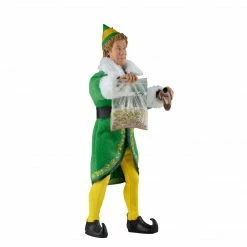 Neca Action Figures Buddy The Elf 8" Clothed Figure From Elf The Movie
