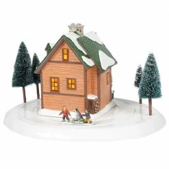Department 56 *RETIRED* Winter Wonderland Cabin From Dept 56 Snow Village