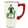 Buy ⭐ Spoontiques Buddy The Elf Ceramic Travel Mug W/Lid From Elf The Movie Housewares/Home Decor ⭐ 1 Spoontiques Buddy The Elf Ceramic Travel Mug W/Lid From Elf The Movie Housewares/Home Decor