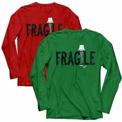 A Christmas Story House Fragile LONG SLEEVE Tee From A Christmas Story Apparel