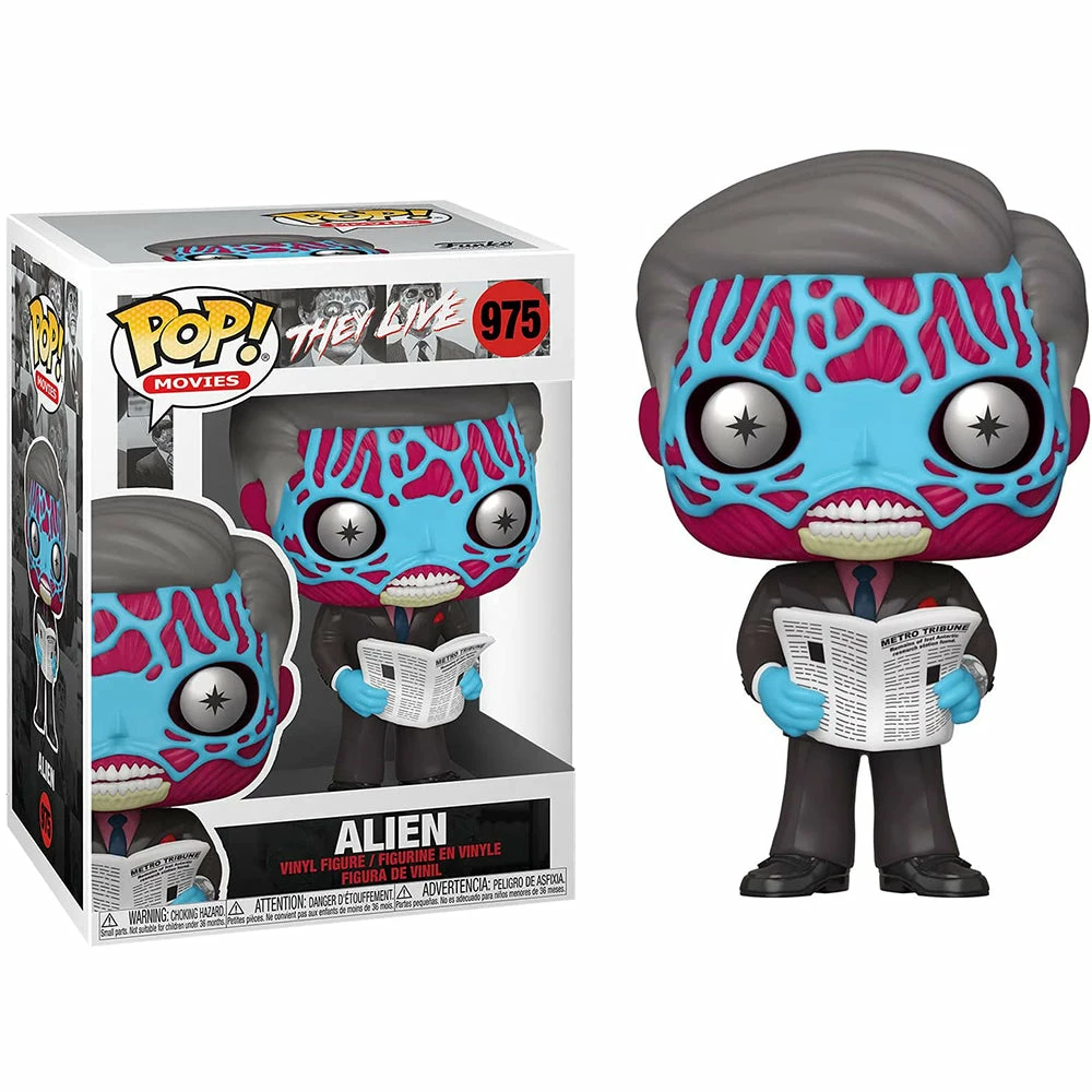Hot Sale 🎁 Funko Pop! Vinyl Alien From They Live ⭐ 3 Funko Pop! Vinyl Alien From They Live