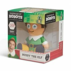 Toys And Games Buddy The Elf Handmade By Robots Vinyl Figurine From Elf The Movie