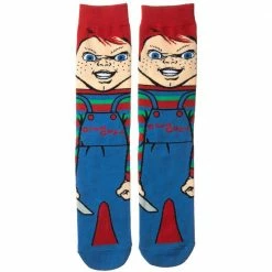 BioWorld Chucky 360 Crew Socks From Child's Play