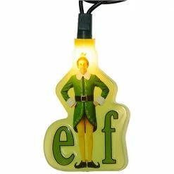 Best Pirce 🥰 Kurt Adler Elf The Movie String Light Set Holiday Movies 🌟 8 Kurt Adler Elf The Movie String Light Set Holiday Movies
