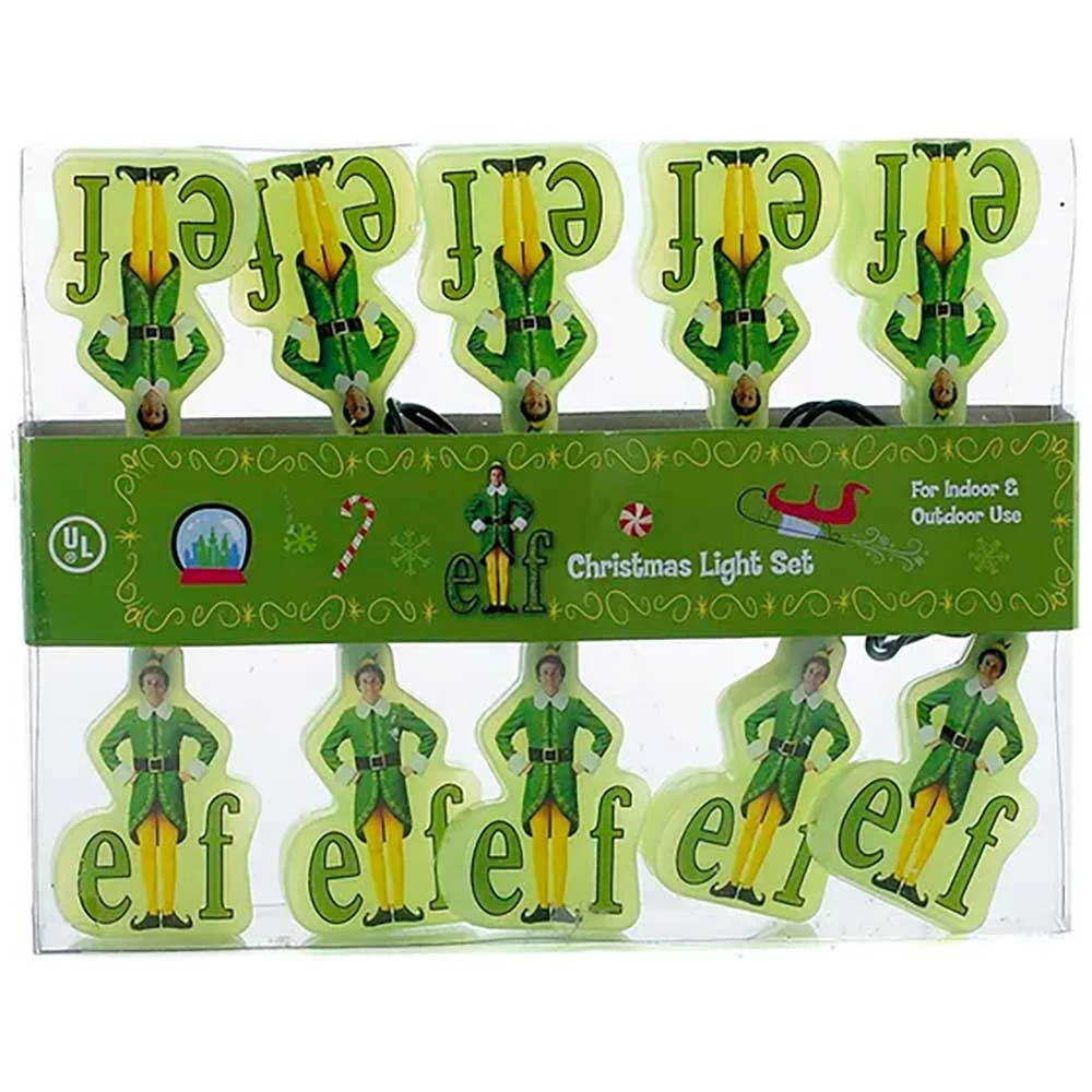 Best Pirce 🥰 Kurt Adler Elf The Movie String Light Set Holiday Movies 🌟 4 Kurt Adler Elf The Movie String Light Set Holiday Movies