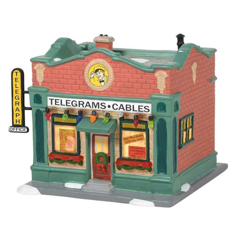 Coupon π Department 56 Hohman Telegraph Office From Dept 56 A π Christmas Story Village π 3 Department 56 Hohman Telegraph Office From Dept 56 A Christmas Story Village