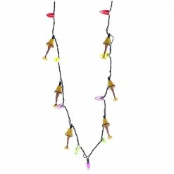Christmas Vacation Collectibles Store 7 Kurt Adler LED Leg Lamp Necklace From A Christmas Story