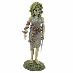 Department 56 Medussa, The Gorgon From Dept 56 Halloween Snow Village
