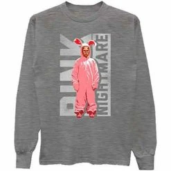 A Christmas Story House LONG SLEEVE Pink Nightmare Tee From A Christmas Story